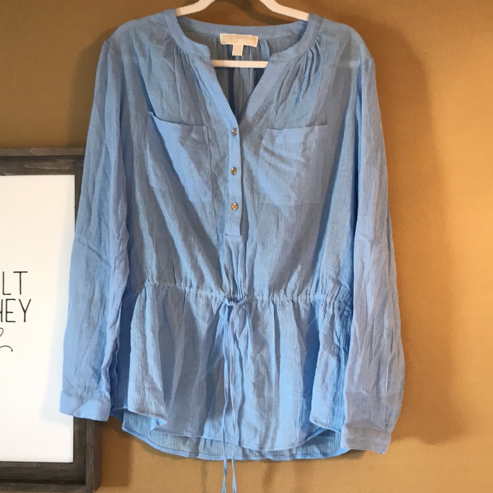 Michael Kors long sleeve blouse